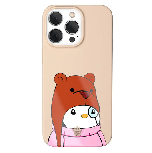 Pudgy Penguins Huddle Up iPhone Case
