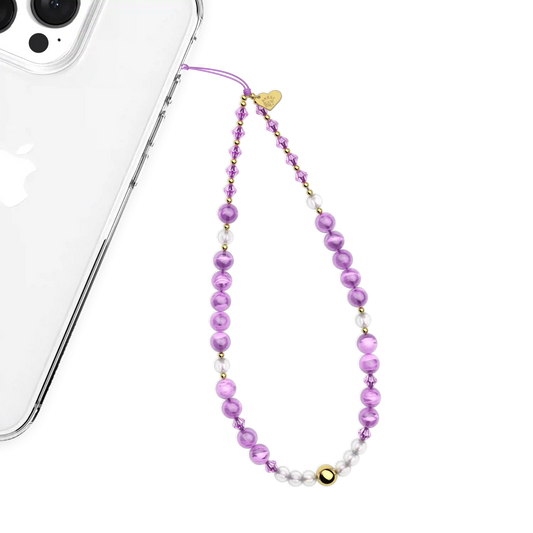 Amethyst Gemstone Phone Charm