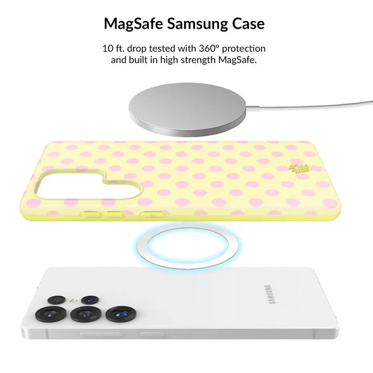 Buttercream Polka Dot Samsung Bundle Set