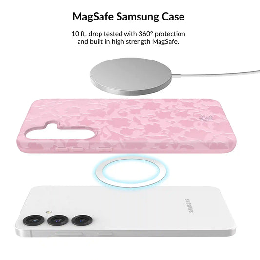 Magical Mauve Floral Samsung Bundle Set