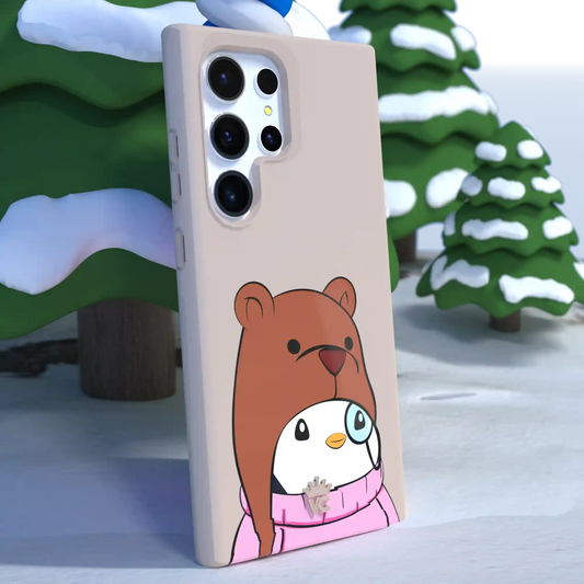 Pudgy Penguins Huddle Up Samsung Case