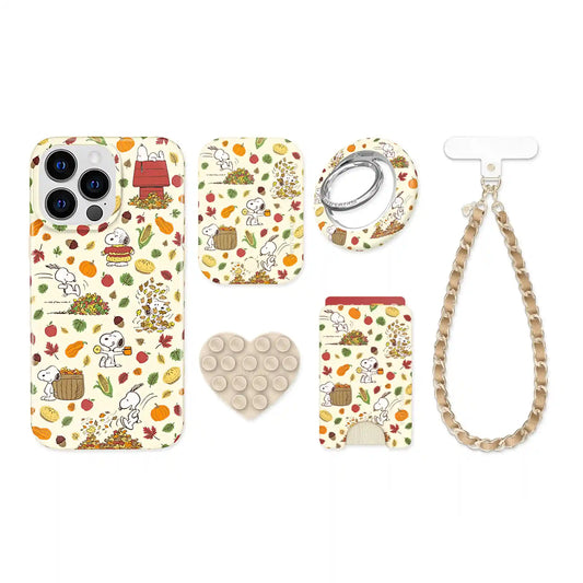 Snoopy Autumn Leaves iPhone Bundle Set