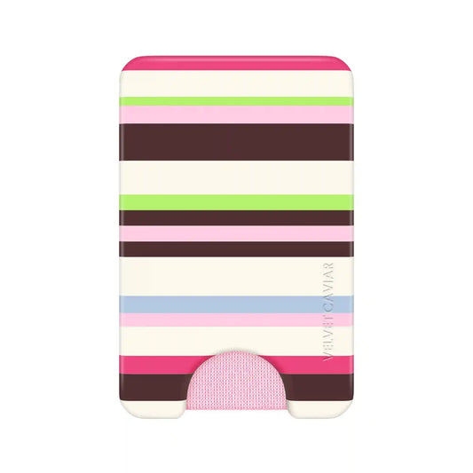 Sweet Treat Stripes MagSafe Wallet