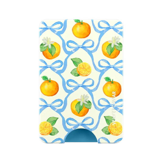 Orange Blossom MagSafe Wallet