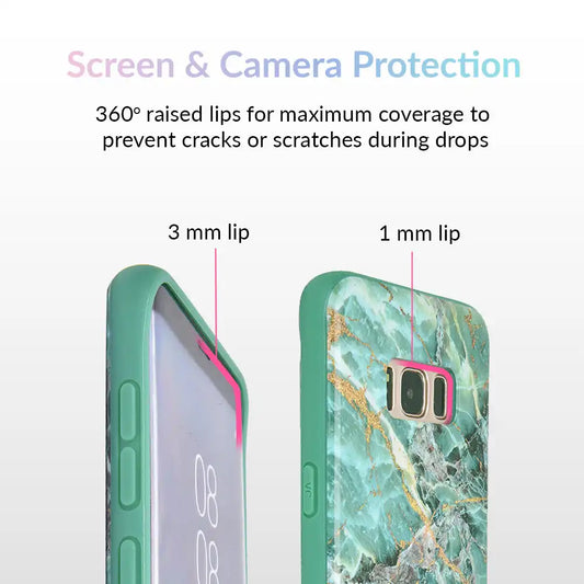Green Emerald Marble Samsung Galaxy Case