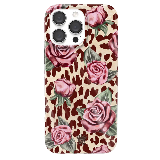 Rosy Leopard iPhone Case