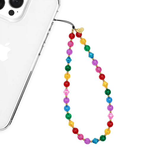 Rainbow Phone Charm