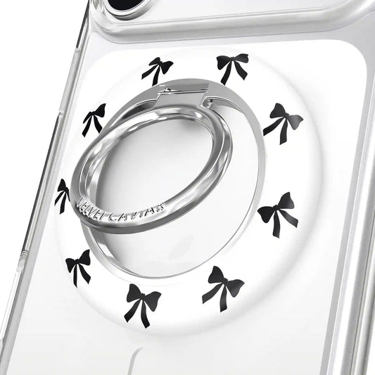Black Bows MagSafe Grip Ring