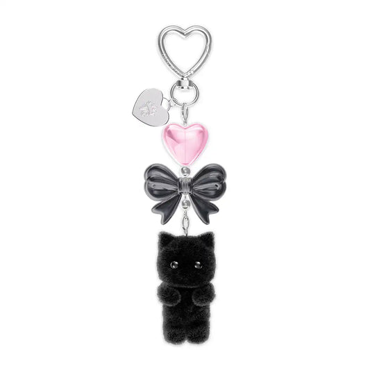 Black Cat Bag Charm