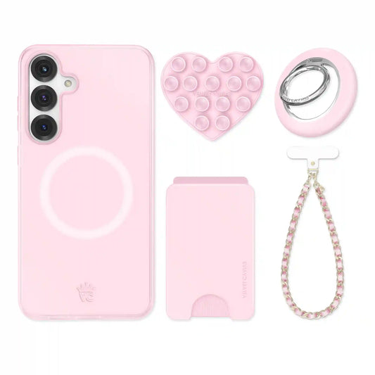 Strawberry Milk Jelly Samsung Bundle Set